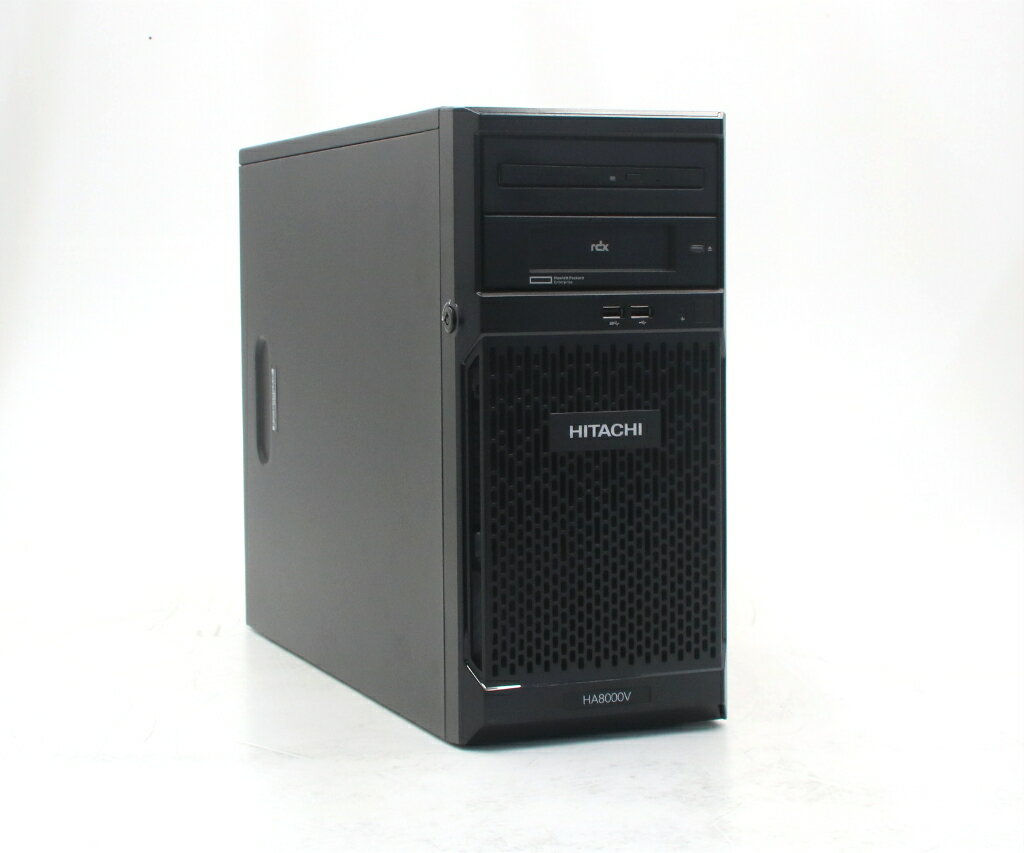 Rakuten - HITACHI HA8000V(hp ProLiant ML30 Gen10) Xeon E-2236 3.4GHz 32GB 300GBx4台(SAS2.5インチ/RAID6) DVD-ROM AC*2 P408i-p SR Gen10 【中古】【20260324】