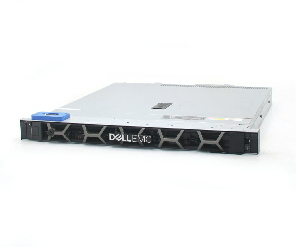 DELL PowerEdge R340 Xeon E-2124 3.3GHz 8GB 600GBx3台(SAS2.5インチ/12Gbps/RAID5構成) DVD-ROM AC*2 PERC H730P 【中古】【20260311】