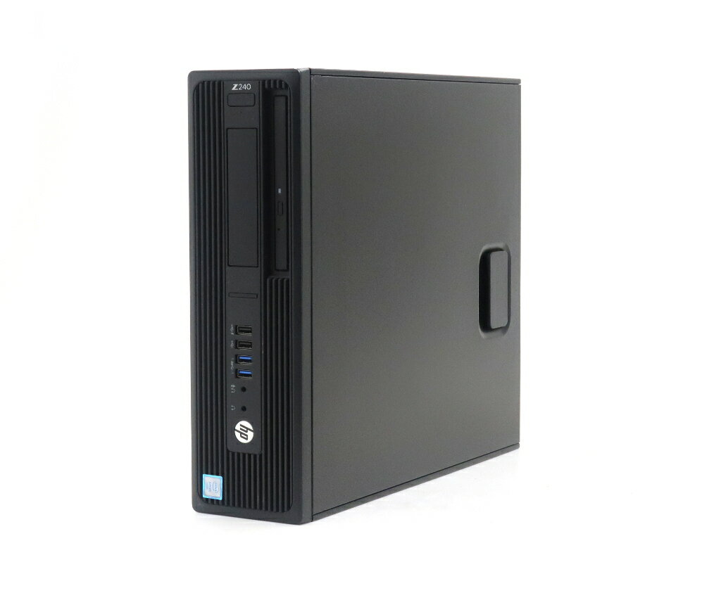hp Z240 SFF Xeon E3-1230 v5 3.4GHz 16GB 256GB(SSD) 500GB(HDD) Quadro P1000 DVD -RW Windows10 Pro for Workstations 64bit 難有 【中古】【20260421】