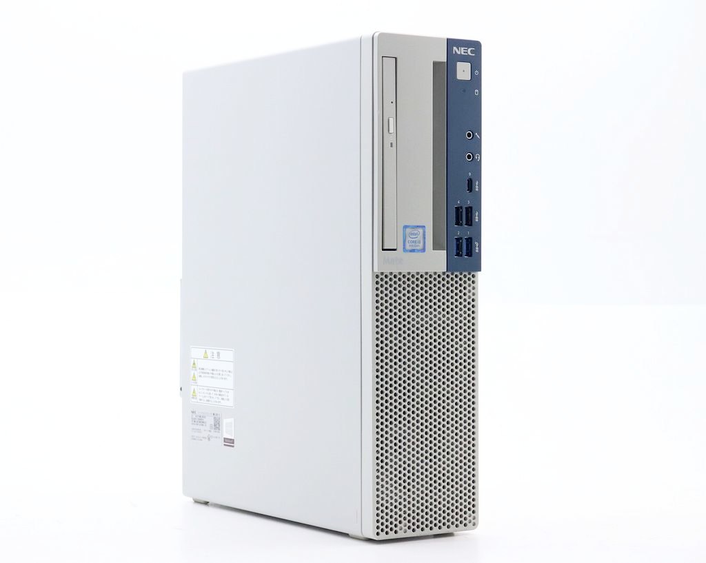 乐天商城 - NEC Mate MKL36/E-5 PC-MKL36EZG5 Core i3-9100 3.6GHz 8GB 256GB(新品SSD) DisplayPort x2/アナログRGB出力 DVD-ROM Windows11 Pro 64bit 【中古】【20260401】