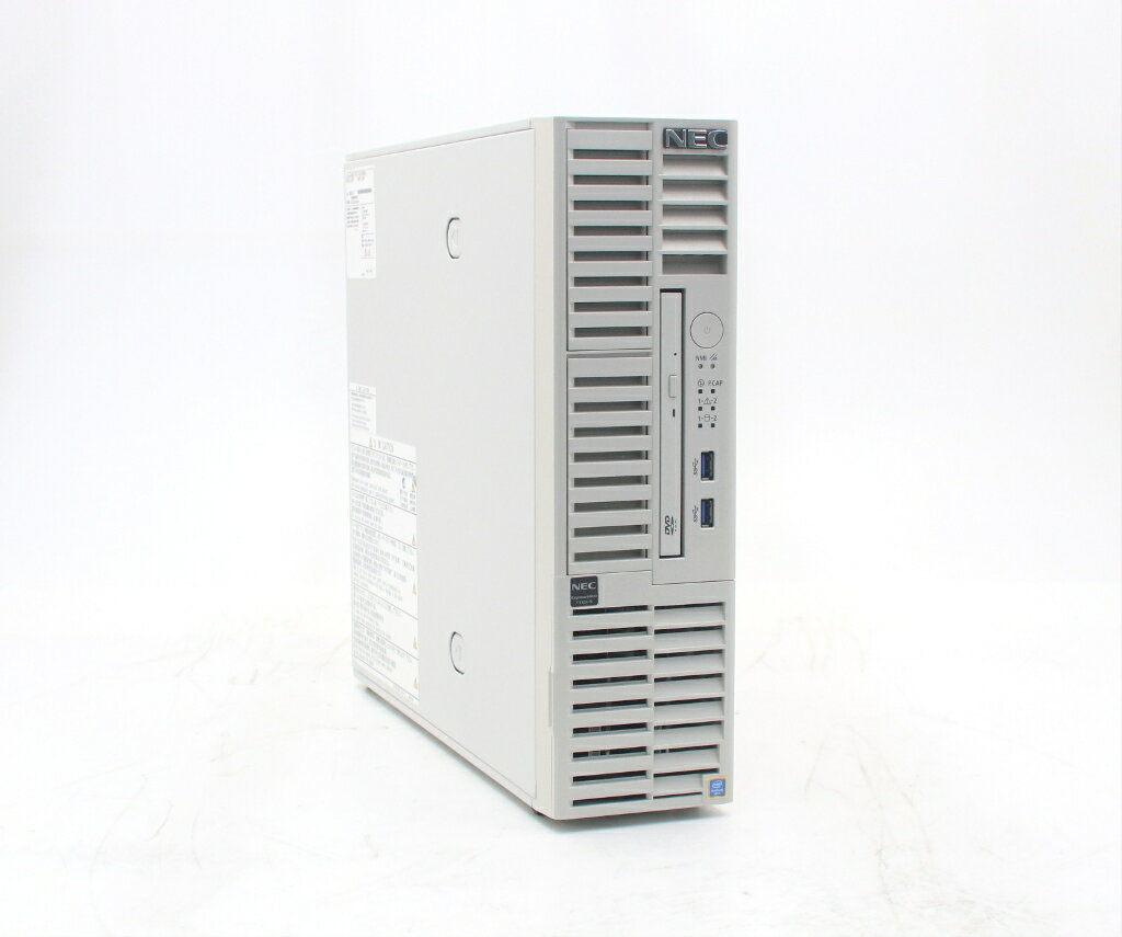 NEC - NEC Express5800/T110i-S Pentium G4560 3.5GHz 8GB 500GBx2台(SATA3.5インチ/RAID1構成) DVD-ROM MegaRAID 9362-8i 【中古】【20260422】