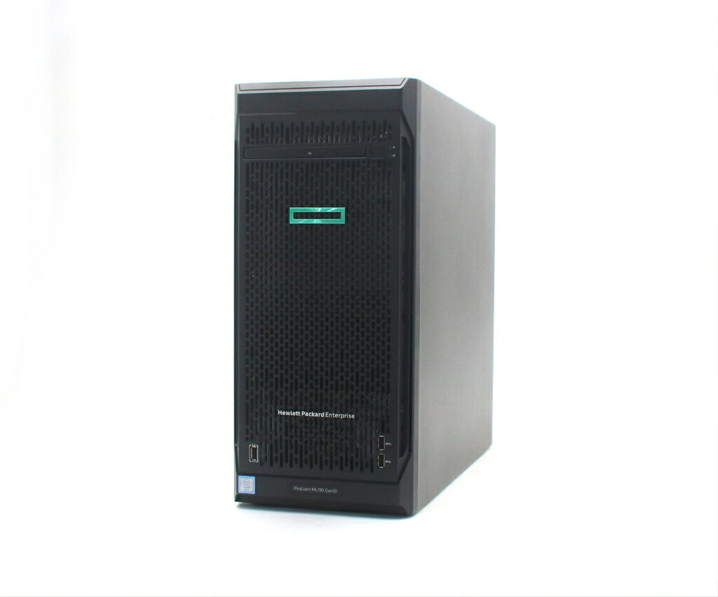 乐天商城 - hp ProLiant ML110 Gen10 Xeon Silver 4110 2.1GHz 32GB 600GBx3台(SAS2.5インチ/12Gbps/RAID5) DVD-ROM AC*2 SmartArray P408i-p SR Gen10 【中古】【20260421】