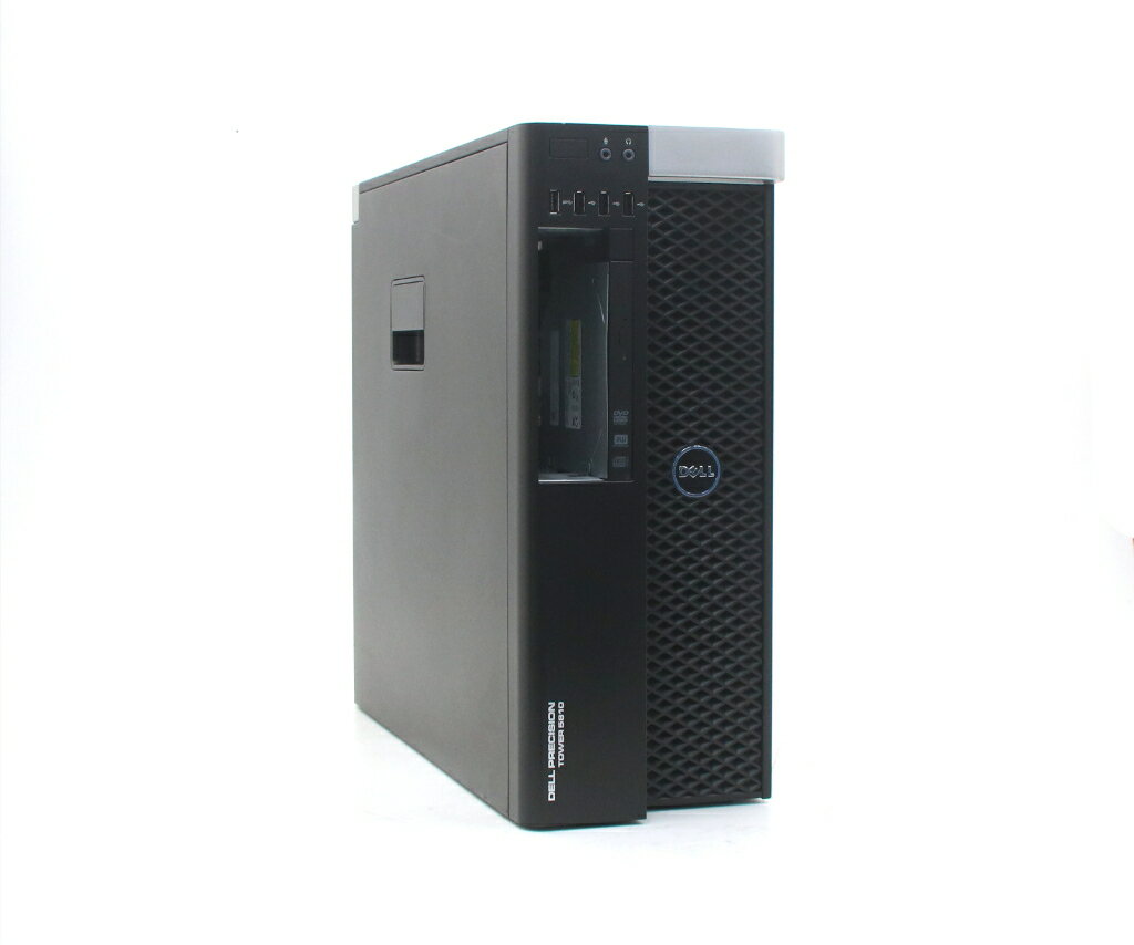 DELL Precision 5810 Tower Xeon E5-1630 v3 3.7GHz 16GB 256GB(SSD) Quadro P1000 DVD -RW Windows7 Pro 64bit 【中古】【20260431】