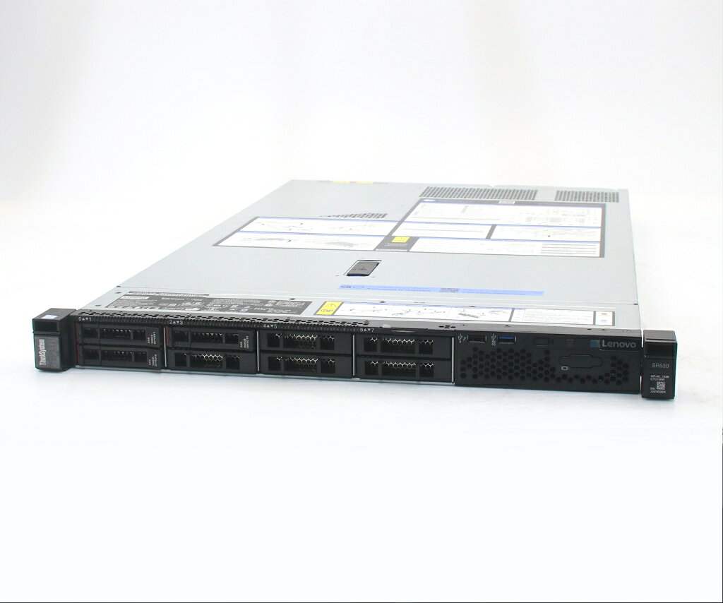 Lenovo ThinkSystem SR530 Xeon Silver 4110 2.1GHz 16GB 300GBx3台(SAS2.5インチ/12Gbps/RAID5構成) AC*2 RAID 930-16i-4GB 