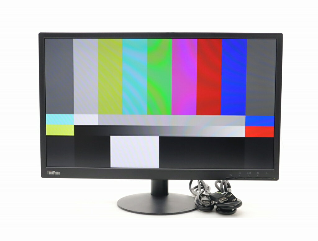 ~14 inches - 【並品】Lenovo ThinkVision E24-10 23.8インチ非光沢IPSパネル フルHD 1920x1080ドット DisplayPort/アナログRGB入力 【中古】【20260431】