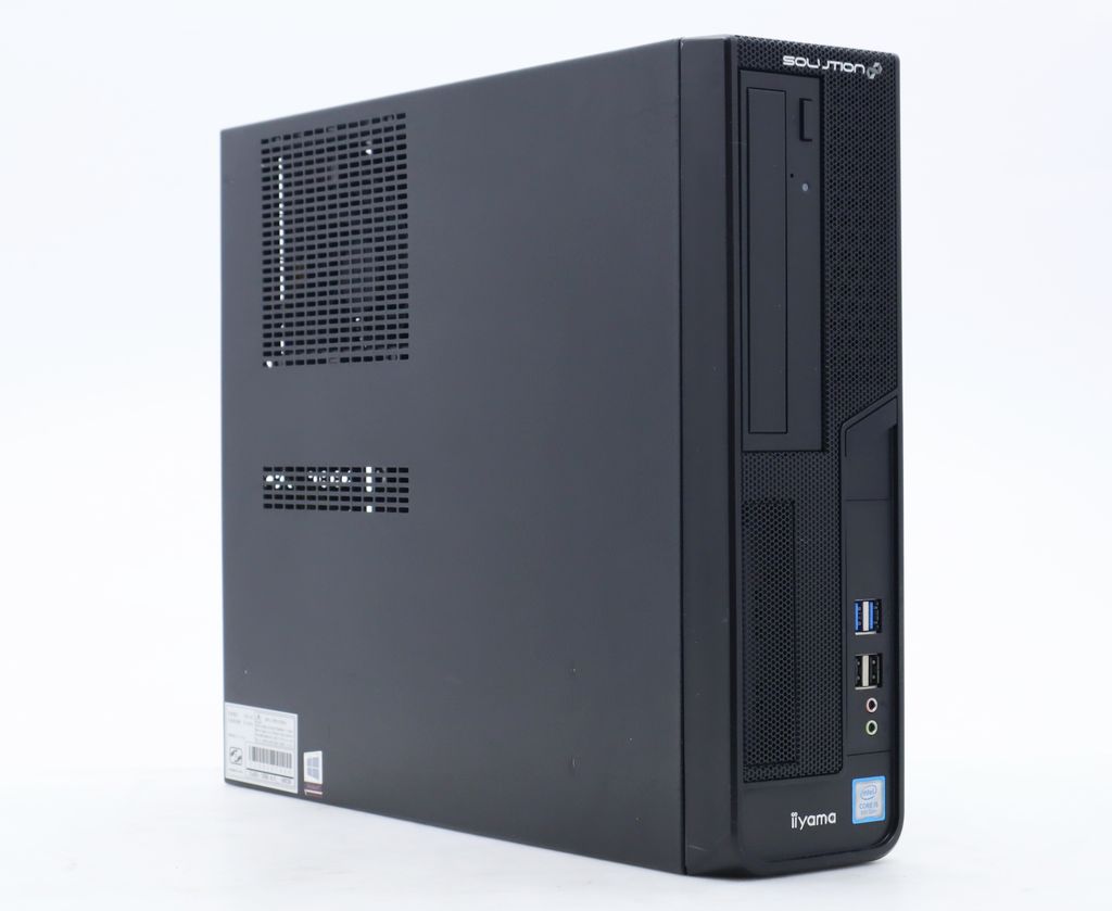 Rakuten - iiyama スリムPC Core i5-8400 2.8GHz 8GB 256GB(SSD) DisplayPort/DVI-D出力 DVD+-RW Windows11 Home 64bit 【中古】【20260410】