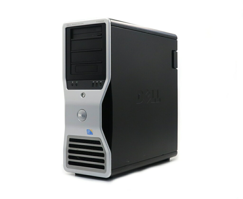 DELL Precision T7500 Xeon W5590 3.33GHz(8スレッドCPUx2基) 24GB 500GB(HDD) Quadro F X3800 DVD+-RW WindowsXP Pro 64bit 小難 