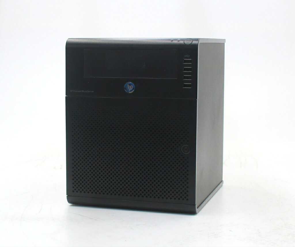 hp ProLiant MicroServer Turion II Neo N54L 2.2GHz 16GB 1TBx2台(SATA3.5インチ/RAID1構成) 【中古】【20260327】