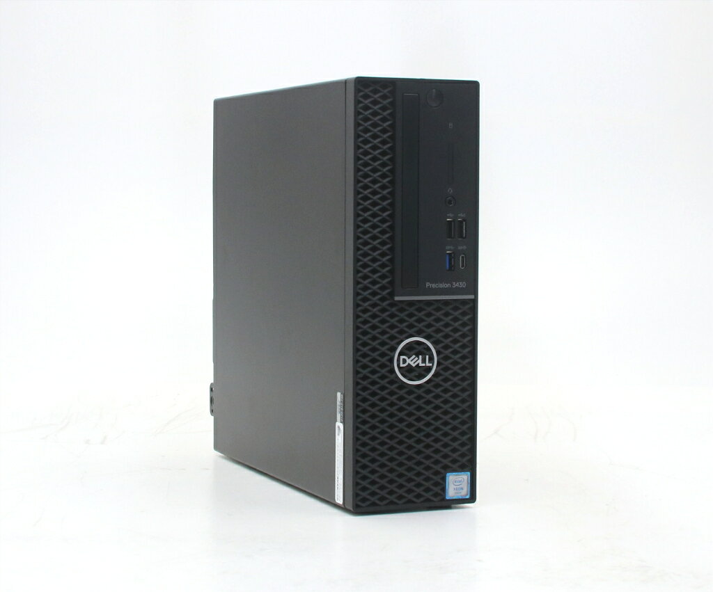 NEC - DELL Precision Tower 3430 SFF Xeon E-2124 3.3GHz 16GB 512GB(NVMe SSD) Quadro P1000 Windows11 Pro 64bit 小難 【中古】【20260407】