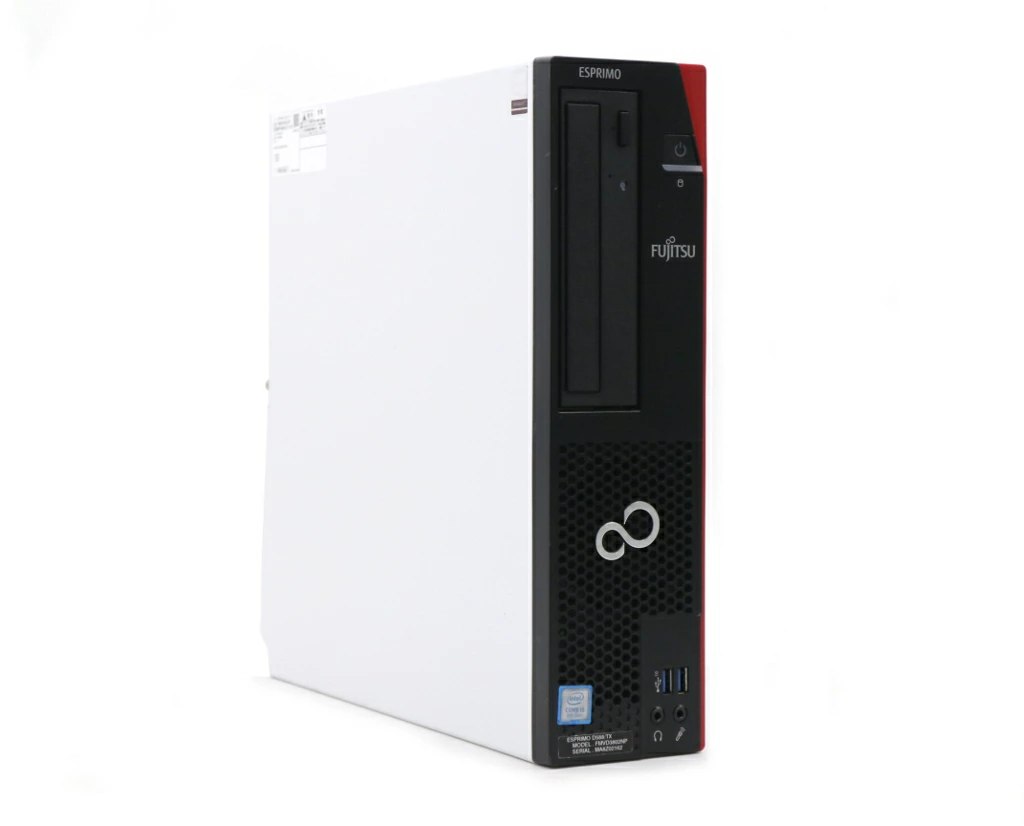 富士通 ESPRIMO D588/TX Core i5-8500 3GHz 8GB 256GB(SSD) DisplayPort/DVI-D/アナログRGB出力 DVD+-RW Windows11 Pro 64bit 【中古】【20260403】