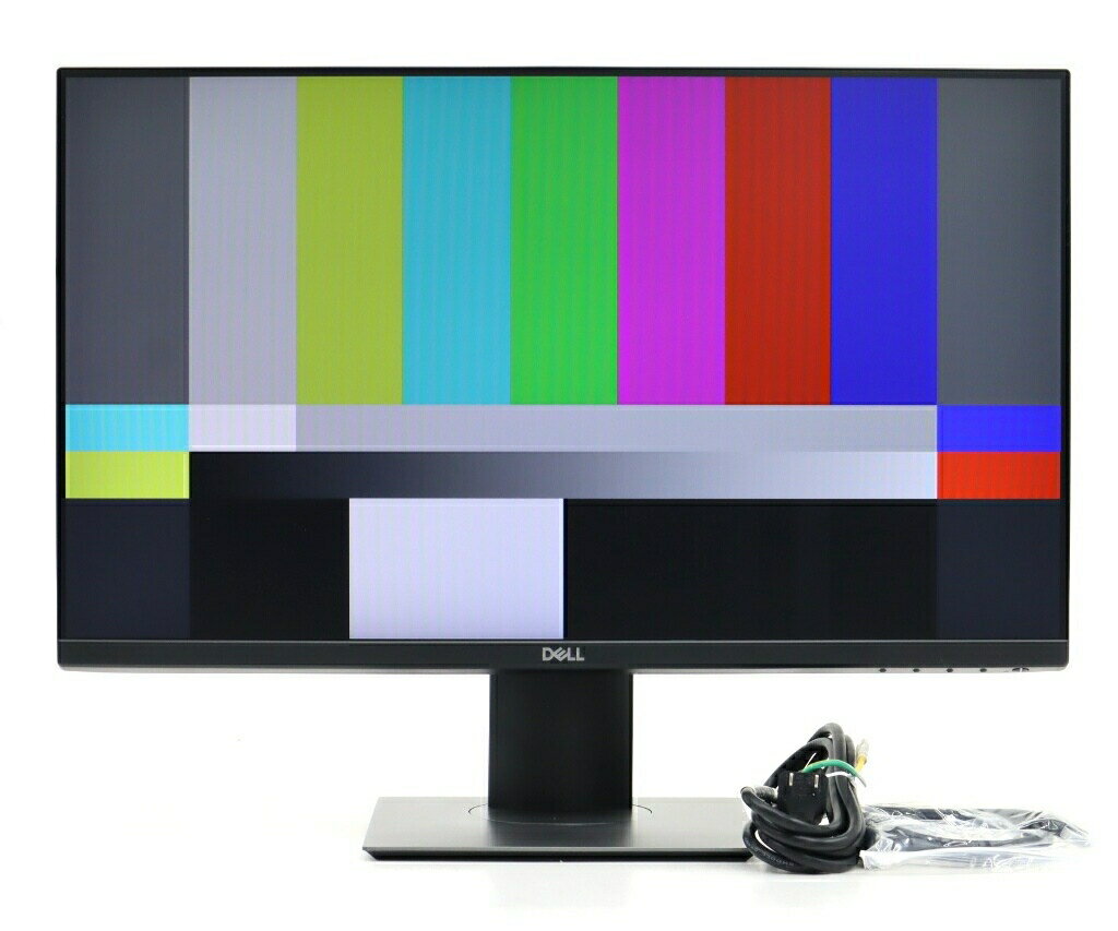 Rakuten - DELL P2419H 23.8インチ非光沢IPSパネル フルHD 1920x1080ドット HDMI/DisplayPort/アナログRGB入力 目立つ使用感あり 【中古】【20260331】