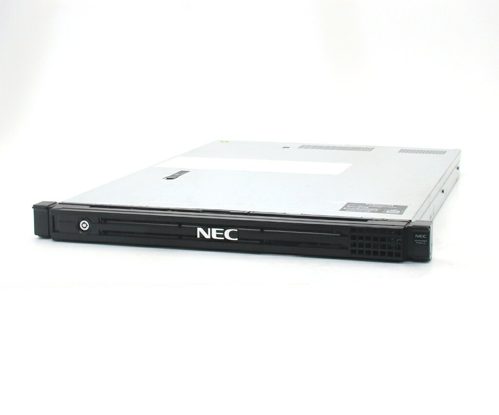 Workstations - NEC Express5800/R120h-1E(hp ProLiant DL360 Gen10 OEM) Xeon Gold 5118 2.3GHz 64GB 600GBx2台(SAS2.5/RAID1) DVD P408i-a SR Gen10 【中古】【20260509】