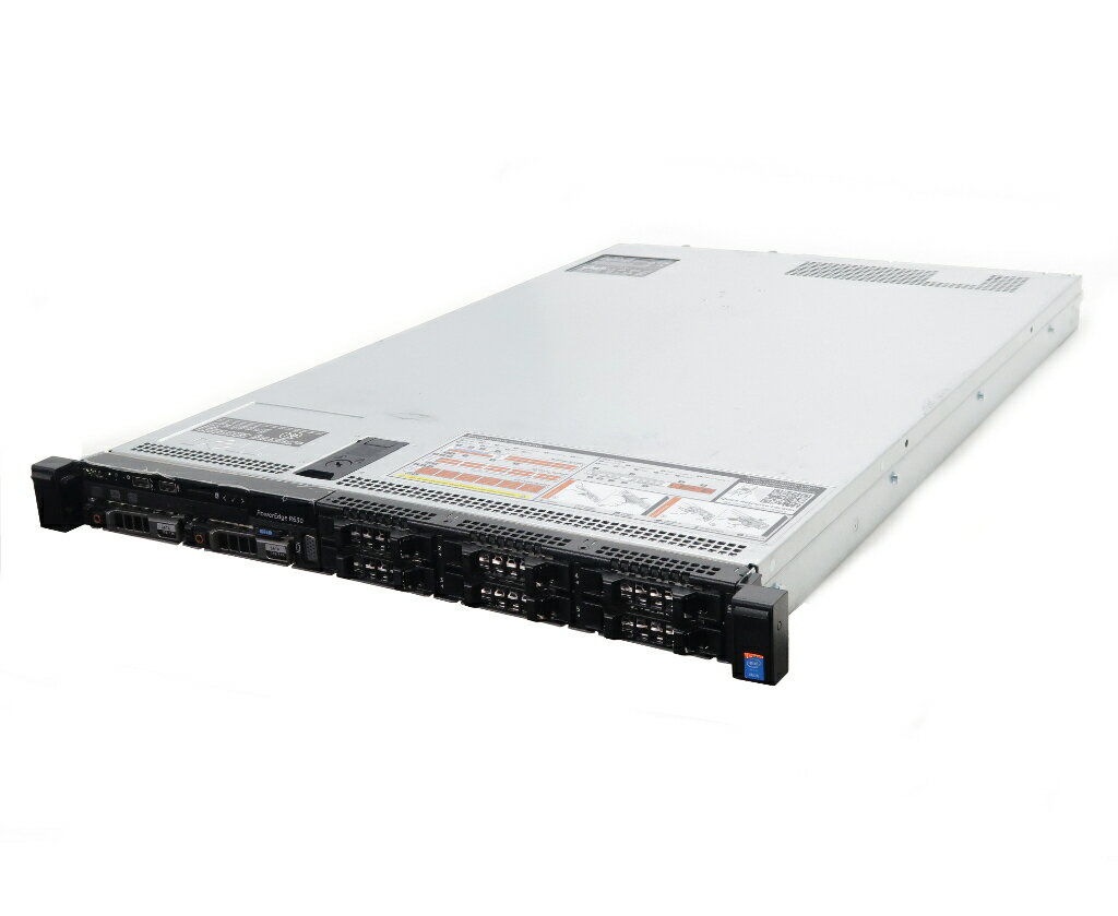 乐天商城 - DELL PowerEdge R630 Xeon E5-2630L v3 1.8GHz(16スレッドCPUx2基) 32GB 1TBx2台(SATA2.5インチ/RAID1構成) DVD+-RW AC*2 PERC H330 mini 【中古】【20260514】