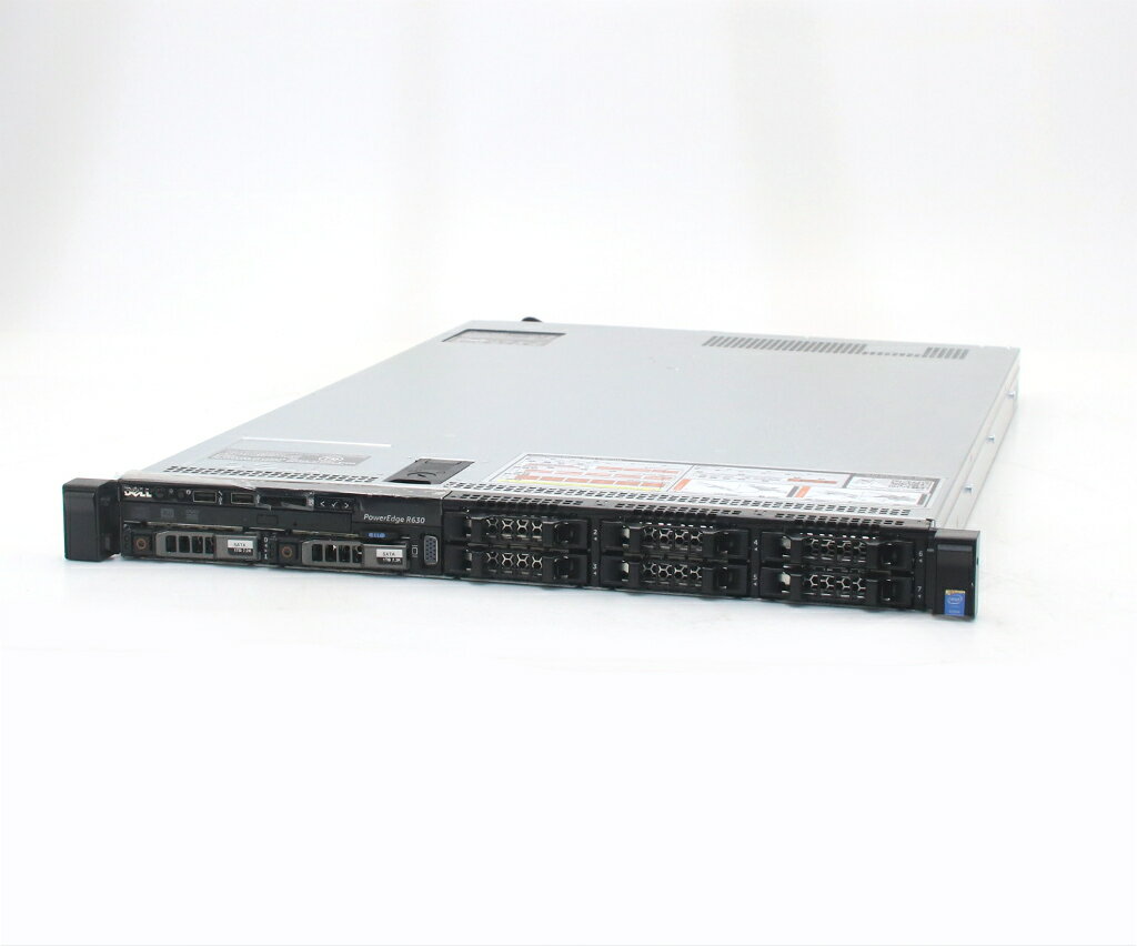 Other - DELL PowerEdge R630 Xeon E5-2630L v3 1.8GHz(16スレッドCPUx2基) 32GB 1TBx2台(SATA2.5インチ/RAID1構成) DVD+-RW AC*2 PERC H330 mini 【中古】【20260514】
