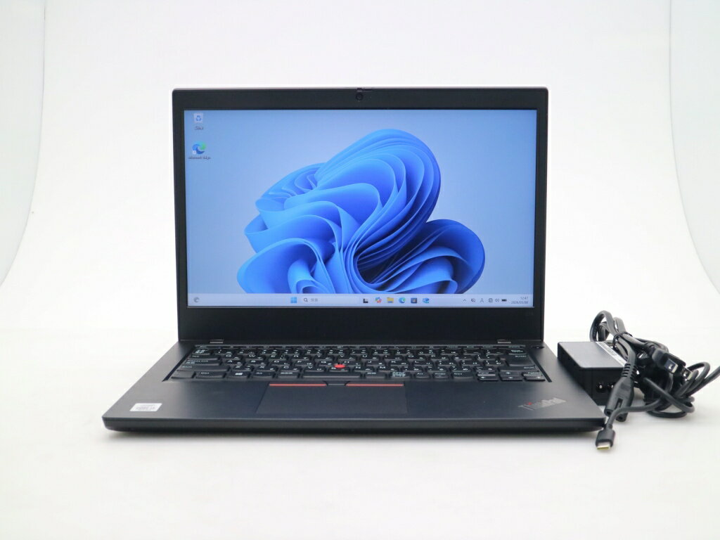 FUJITSU - Lenovo ThinkPad L14 Gen 1 Core i3-10110U 2.1GHz 8GB 512GB(NVMeSSD) 14インチ非光沢 FHD 1920x1080 Windows11 Pro 64bit 【中古】【20260521】