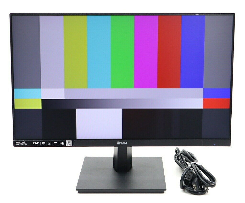 Rakuten - 【並品】iiyama ProLite XU2493HS-4 23.8インチ非光沢IPSパネル フルHD 1920x1080ドット HDMI/DisplayPort/アナログRGB入力 【中古】【20260602】