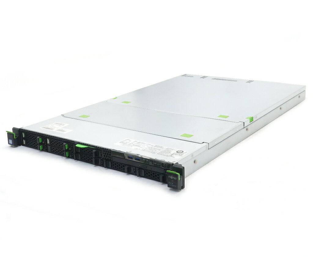 FUJITSU - 富士通 PRIMERGY RX2530 M5 Xeon Gold 5218 2.3GHz 64GB 300GBx4台(SAS2.5インチ/12Gbps/RAID6構成) DVD-ROM PRAID EP420i 【中古】【20260513】