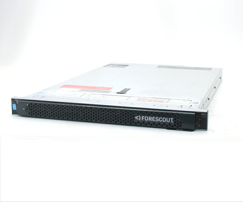 Rakuten - FORESCOUT FS-HW-5160-0T-r01(DELL OEMR XL R640) Xeon Gold 6132 2.6GHz(28スレッドCPUx2基) 64GB 1.2TBx3台(RAID5) PERC H730P mini 小難 【中古】【20260521】