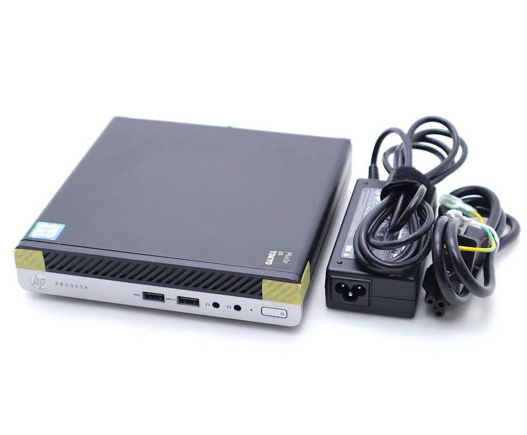 NEC - hp ProDesk 400 G5 DM Core i5-9600T 2.3GHz 8GB 256GB(新品SSD) DisplayPort x2/アナログRGB出力 Windows11 Pro 64bit 小難 【中古】【20260512】