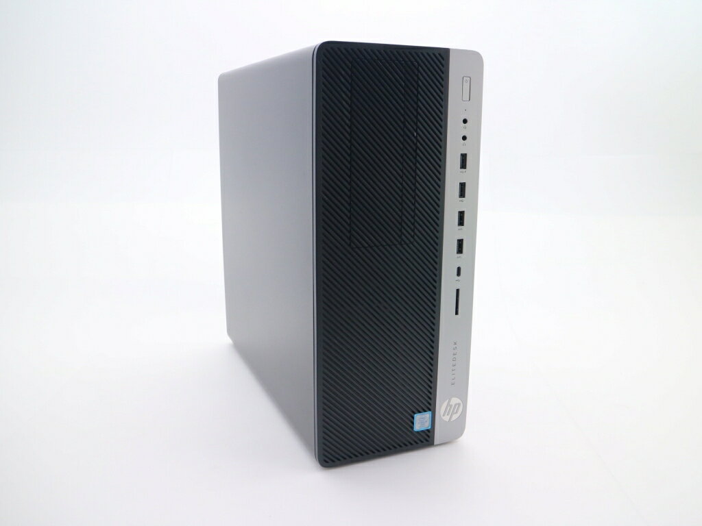 Rakuten - hp EliteDesk 800 G4 TWR Core i5-8500 3GHz 8GB 256GB(新品SSD) DisplayPort x2/アナログRGB出力 DVD-ROM Windows11 Pro 64bit 【中古】【20260618】