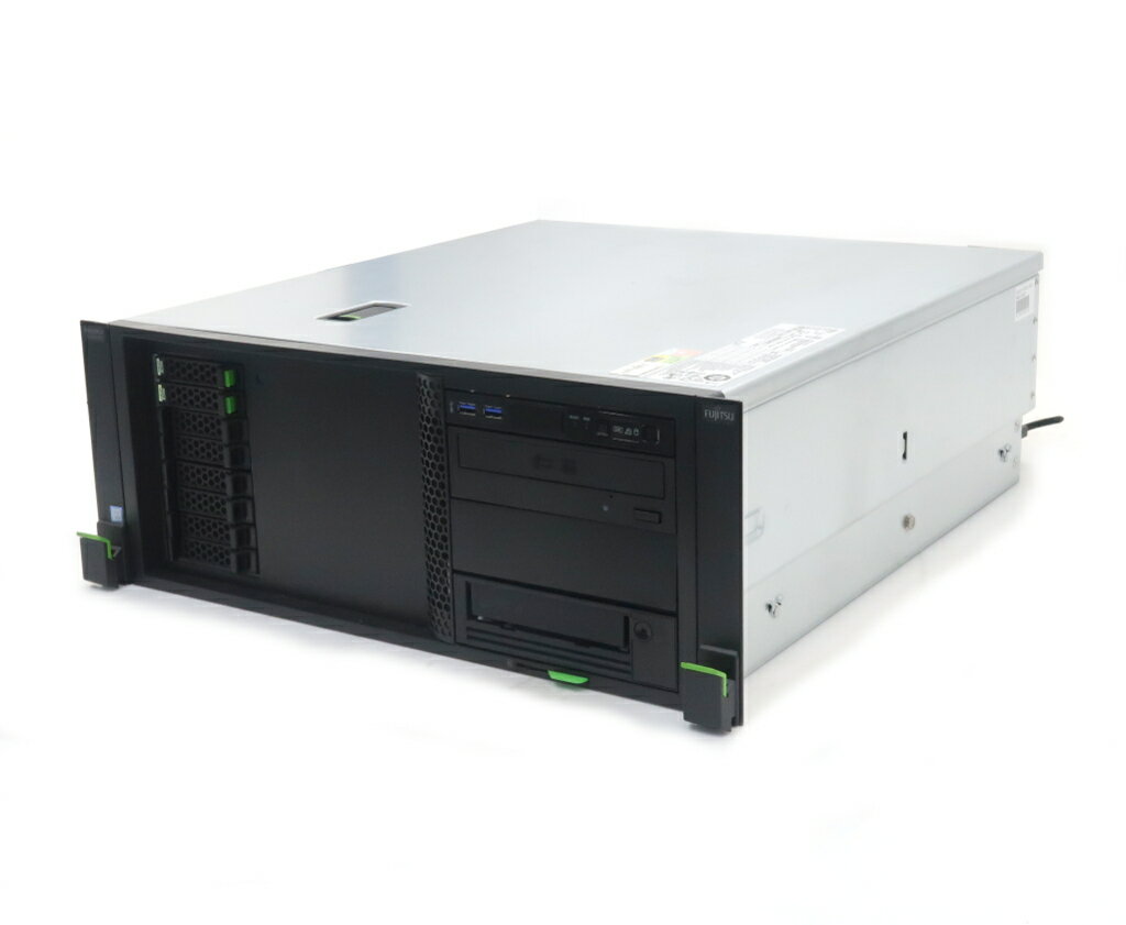 乐天商城 - 富士通 PRIMERGY TX1330 M3 Core i3-7100 3.9GHz 16GB 300GBx2台(SAS2.5インチ/12Gbps/RAID1構成) DVD+-RW PRAID CP400i 【中古】【20260625】