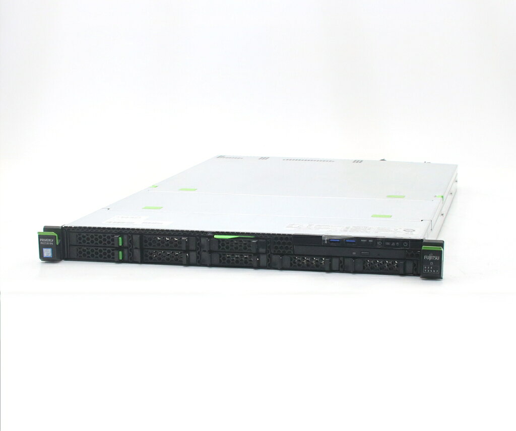富士通 PRIMERGY RX2530 M4 Xeon Silver 4112 2.6GHz(8スレッドCPUx1基) 16GB ストレージなし DVD-ROM AC*2 PRAID CP400i 