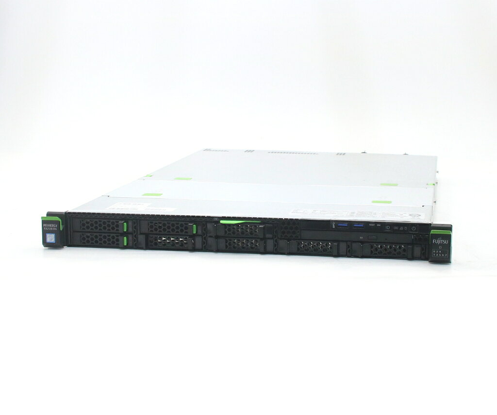 富士通 PRIMERGY RX2530 M4 Xeon Silver 4112 2.6GHz(8スレッドCPUx2基) 16GB ストレージなし DVD-ROM AC*2 PRAID CP400i 