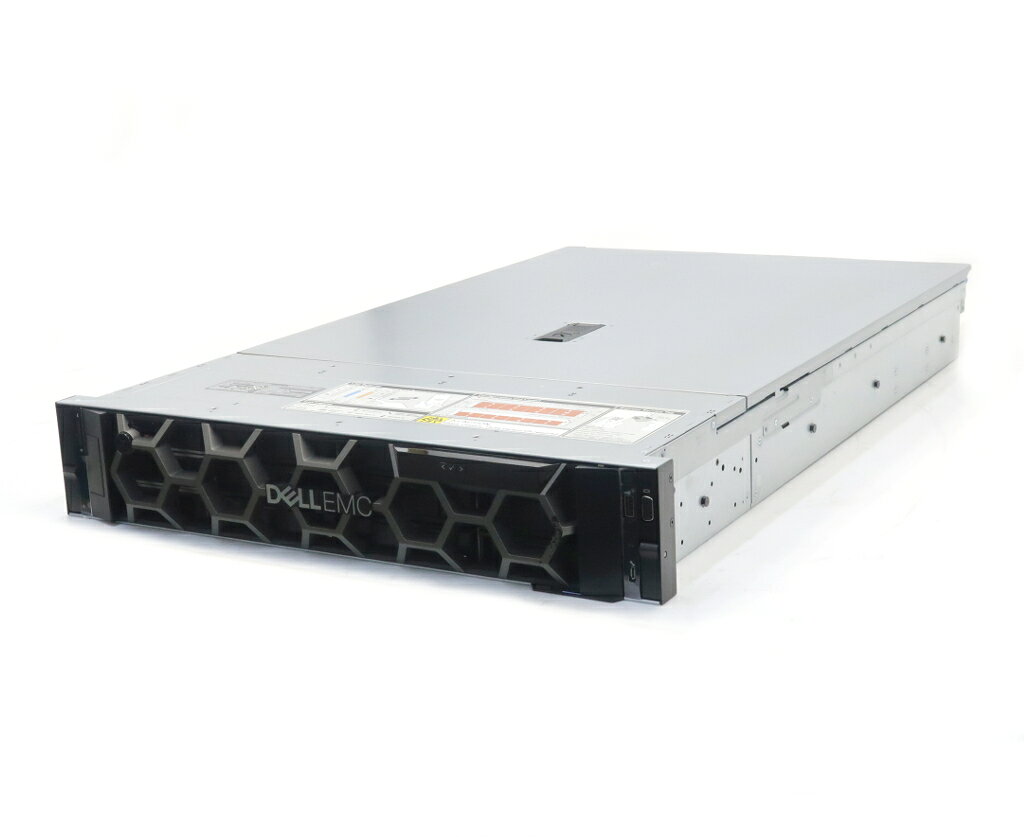 商品情報 No.546260991メーカーDELL商品名 型番・型名PowerEdge R750仕様■基本スペック　・CPU：Xeon Gold 5315Y 3.2GHz(8コア16スレッドx2基)　・メモリ：384GB(32GBx12枚)　・ストレージ：8TBx2台(SAS3.5インチ/12Gbps/RAID1構成)　・RAID：PERC H755(SAS12G対応)　・VGA：オンボード　・DRIVE：なし　・その他機能：4ポートGbEカード(00NWK2)x2　・AC：2基実装　・OS：なし(※別途OSインストールが必要となります)状態・動作状況■動作：中古動作品外観■汚れ　・外装汚れ若干有り。■シール痕　・若干あり。■傷　・外装に使用に差し支えない擦り傷がございます。■その他　・中古品のため使用に差し支えない傷、汚れがある場合がございます。　・本体内外装は清掃しておりますが、多少の汚れが残っている可能性がございます。　・筐体全体にキズあり附属品■付属品　・LCDベゼル■特記欠品　・セキュリティーキー欠品対応情報-備考　・1100W電源2基搭載　・iDRAC9 Datacenter搭載　・空HDDマウンタ1個装着済　・簡易OSにて動作確認後HDD消去済み、OSは付属いたしておりません　・重量物/高額商品の為、ヤマト運輸の利用がかないません。　・送料着払い、お届け時間帯のご指定、運送会社のご指定はご遠慮願います。　・お届けの配送方法は基本的に企業様あての荷物のみを取り扱いする発送方法ですので個人宅への配送はいたしかねます。　・土日祝日の配送はいたしておりません。　・梱包作業および運送会社への集荷手配等のため、ご入金確認後出荷まで若干の日数を要します。　・ご来社(兵庫県伊丹市)いただいての直接引き渡しも可能です。ご注意　・本商品は店頭等でも販売している為、稀に在庫切れの場合があります。　・その場合、代替品をご提案させていただきます。