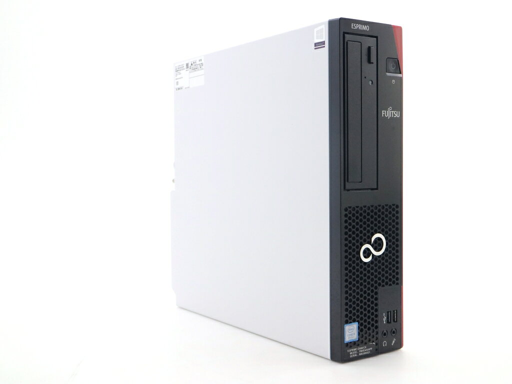 富士通 ESPRIMO D588/CX Core i5-9400 2.9GHz 8GB 256GB(SSD) DisplayPort/DVI-D/アナログRGB出力 光学不良 Windows11 Pro 64bit 小難 【中古】【20260805】