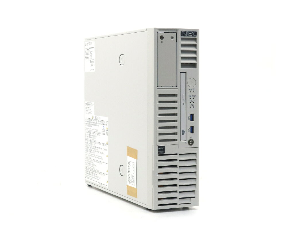 NEC Express5800/T110j-S Xeon E-2224 3.4GHz 16GB 300GBx3台(SAS2.5インチ/12Gbps...