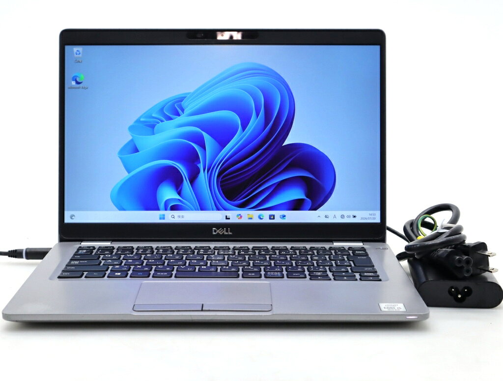 商品情報 No.564260562メーカーDELL商品名 型番・型名Latitude 5310仕様■基本スペック　・CPU：Core i5-10210U 1.6GHz(4コア8スレッド)　・メモリ：8GB(8GBx1枚(空きスロットx1))　・ストレージ：256GB(NVMeSSD)　・VGA：オンボード(HDMI出力)　・DRIVE：なし　・モニター：13.3インチ非光沢WVA(タッチパネル)、FHD(1920x1080)　・その他機能：無線LAN(802.11ac)、Bluetooth、Webカメラ、SDカードリーダー、顔認証、USB3.1、USB Type-C、LANポート、タッチパネル　・OS：Windows11 Pro 64bit状態・動作状況■動作：中古動作品 ※液晶パネル面：キーボード痕あり ※液晶表示：目立つ表示不良なし ※バッテリ状態：充電駆動可能(健康度約70%※) ※バッテリに関しましては保証対象外となります。外観■汚れ　・外装汚れ若干有り。■シール痕　・若干あり。■傷　・外装に使用に差し支えない擦り傷がございます。■その他　・中古品のため使用に差し支えない傷、汚れがある場合がございます。　・本体内外装は清掃しておりますが、多少の汚れが残っている可能性がございます。　・キーボード特記事項：摩耗あり　・天板キズ 摩耗 底面キズ 摩耗 パームレスト摩耗あり附属品■付属品　・ACアダプター対応情報-備考　※電源スイッチLED劣化のためランプが暗い、または点灯しない場合がありますご注意　・本商品は店頭等でも販売している為、稀に在庫切れの場合があります。　・その場合、代替品をご提案させていただきます。