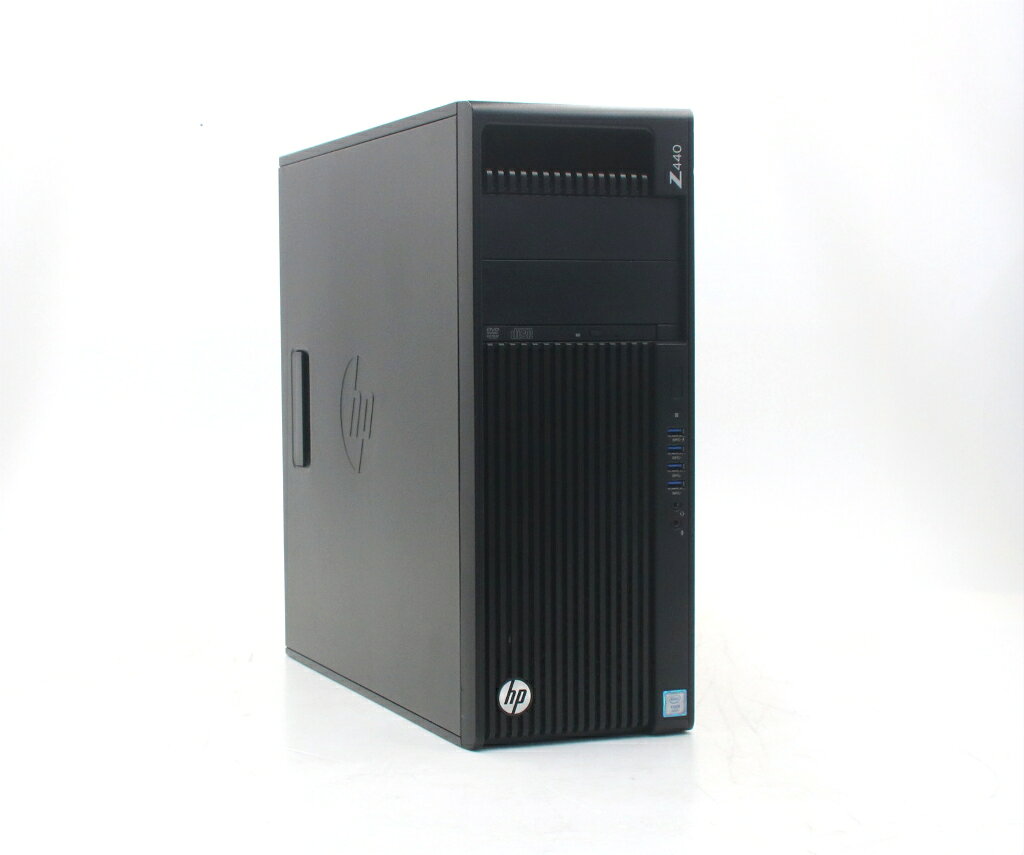 hp Z440 Workstation Xeon E5-1620 v3 3.5GHz 16GB 256GB(SSD) GeForce GTX960 DVD-ROM Windows10 Pro 64bit 【中古】【20260804】