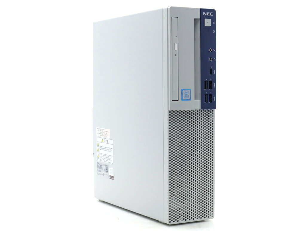 商品情報 No.556263178メーカーNEC商品名 型番・型名MKM30/B-3 PC-MKM30BZG3※PC-MKM30BZGU823NJSSE仕様■基本スペック　・CPU：Core i5-8500 3GHz(6コア6スレッド)　・メモリ：8GB(8GBx1枚)　・ストレージ：256GB(新品SSD)　・VGA：オンボード(DisplayPort x2/アナログRGB出力)　・DRIVE：DVD+-RW　・OS：Windows11 Pro 64bit状態・動作状況■動作：中古動作品外観■汚れ　・外装汚れ若干有り。■シール痕　・若干あり。■傷　・外装に使用に差し支えない擦り傷がございます。■その他　・中古品のため使用に差し支えない傷、汚れがある場合がございます。　・本体内外装は清掃しておりますが、多少の汚れが残っている可能性がございます。　・筐体にキズなどあり附属品■付属品　・なし対応情報-備考　※一部ゴム足等動作に支障のない部材が欠品している場合があります　※電源スイッチLED劣化のためランプが暗い、または点灯しない場合がありますご注意　・本商品は店頭等でも販売している為、稀に在庫切れの場合があります。　・その場合、代替品をご提案させていただきます。