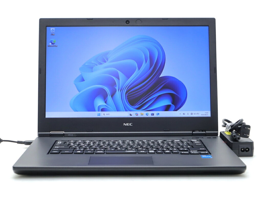 商品情報 No.565266255メーカーNEC商品名 型番・型名VKT42/X-A PC-VKT42XZGA※PC-VKT42XBGHBTASEWZY仕様■基本スペック　・CPU：Core i5-1135G7 2.4GHz(4コア8スレッド)　・メモリ：16GB(8GBx2枚(空きスロットなし))　・ストレージ：512GB(SSD)　・VGA：オンボード(HDMI/アナログRGB出力)　・DRIVE：DVD+-RW(HL-DT-ST DVDRAM GUE1N)　・モニター：15.6インチ非光沢、FWXGA(1366x768)　・その他機能：無線LAN(802.11ax)、Bluetooth、Webカメラ、SDカードリーダー、USB3.1、USB(Type-C)、LANポート　・OS：Windows11 Pro 64bit状態・動作状況■動作：中古動作品 ※液晶パネル面：特記事項なし ※液晶表示：特記事項なし ※バッテリ状態：充電駆動可能(健康度約90%※) ※バッテリに関しましては保証対象外となります。外観■汚れ　・外装汚れ若干有り。■シール痕　・若干あり。■傷　・外装に使用に差し支えない擦り傷がございます。■その他　・中古品のため使用に差し支えない傷、汚れがある場合がございます。　・本体内外装は清掃しておりますが、多少の汚れが残っている可能性がございます。　・キーボード特記事項：磨耗あり　・底面摩耗あり附属品■付属品　・ACアダプター■特記欠品　・ゴム足欠品対応情報-備考ご注意　・本商品は店頭等でも販売している為、稀に在庫切れの場合があります。　・その場合、代替品をご提案させていただきます。