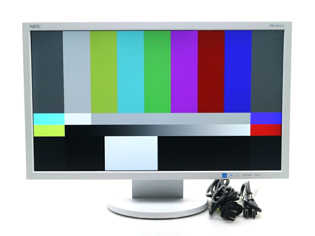 商品情報 No.556261133メーカーNEC商品名 型番・型名LCD-AS224WMi-C※M226BR仕様■基本スペック　・モニター：21.5インチ非光沢IPSパネル　・フルHD(1920x1080ドット)表示　・DisplayPort/アナログRGB入力　・スタンド部チルト調整対応　・スピーカー搭載　※一部ゴム足等動作に支障のない部材が欠品している場合があります状態・動作状況■動作：中古動作品　・並品 使用感あり外観■汚れ　・外装汚れ若干有り。■シール痕　・若干あり。■傷　・外装に使用に差し支えない擦り傷がございます。■その他　・中古品のため使用に差し支えない傷、汚れがある場合がございます。　・本体内外装は清掃しておりますが、多少の汚れが残っている可能性がございます。　・筐体に若干のキズあり附属品■付属品　・電源ケーブル　・DisplayPortケーブル対応情報-備考-ご注意　・本商品は店頭等でも販売している為、稀に在庫切れの場合があります。　・その場合、代替品をご提案させていただきます。