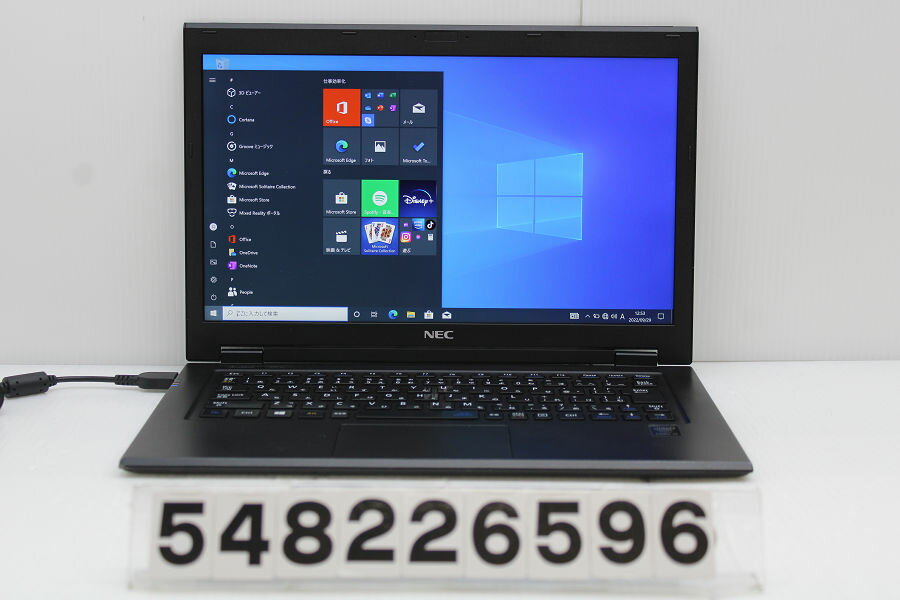 【ジャンク品】NEC PC-VK22TGSDN Core i5 5200U 2.2GHz/4GB/128GB(SSD)/13.3W/WQHD(2560x1440)/Win10 バッテリー完全消耗【中古】【20221019】