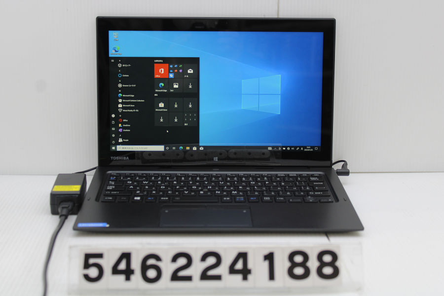 【ジャンク品】東芝 dynabook R82/A Core m3 6Y30 0.9GHz/4GB/128GB(SSD)/12.5W/FHD タッチパネル/Win10 バッテリー完全消耗【中古】【20230222】