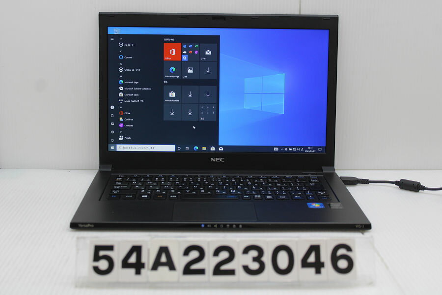 【ジャンク品】NEC PC-VK17TGSC5XFJ Core i5 4210U 1.7GHz/4GB/128GB(SSD)/13.3W/WQHD(2560x1440)/Win10 バッテリー完全消耗【中古】【20230331】