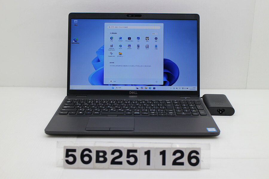 DELL Latitude 5500 Core i5 8265U 1.6GHz/8GB/512GB(SSD)/15.6W/FWXGA(1366x768)/Win11 画面シミあり【中古】【20260210】