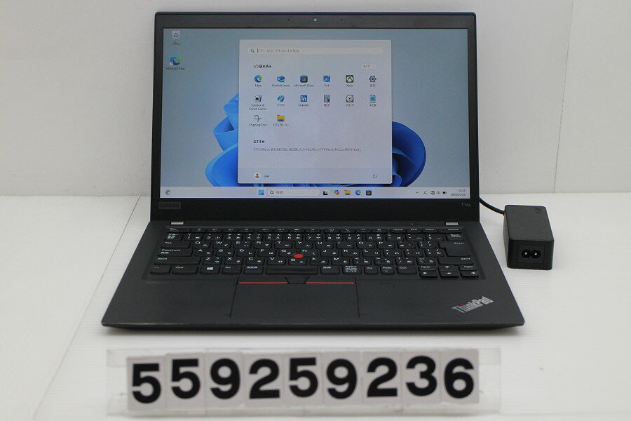 13 inches - Lenovo ThinkPad T14s Gen1 Core i5 10210U 1.6GHz/8GB/256GB(SSD)/14W/FHD(1920x1080)/Win11 キー文字消えあり【中古】【20260204】