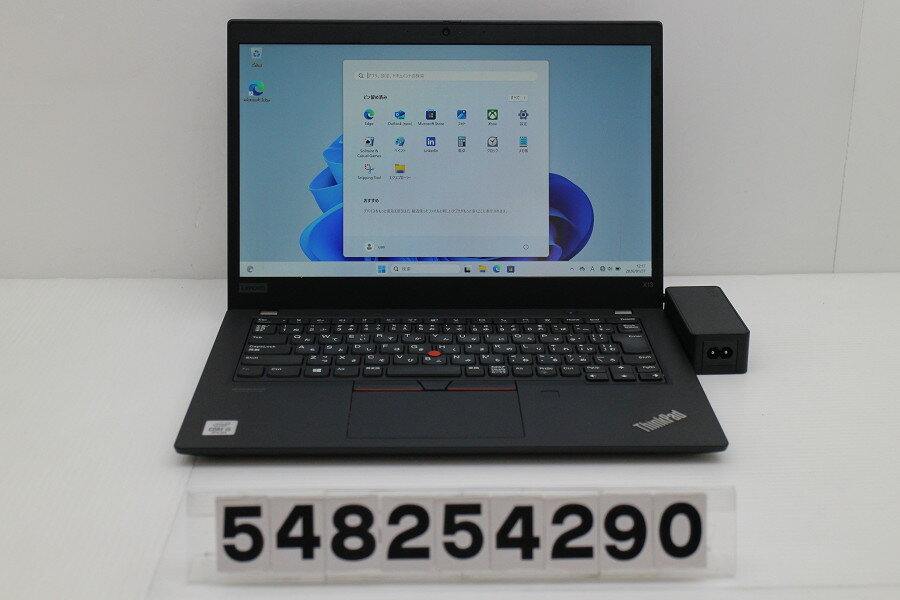Lenovo ThinkPad X13 Gen1 Core i5 10210U 1.6GHz/16GB/256GB(SSD)/13.3W/FHD(1920x1080)/Win11 キー文字消えあり【中古】【20260203】