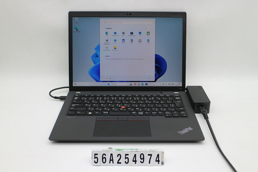 NEC - Lenovo ThinkPad X13 Gen2 Core i5 1135G7 2.4GHz/8GB/256GB(SSD)/13.3W/WUXGA(1920x1200)/Win11 キー文字消えあり【中古】【20260203】