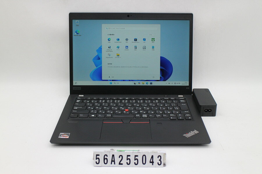 商品情報 No.56A255043メーカーLenovo商品名 型番・型名ThinkPad X13 Gen1※20UGS2YJ00仕様■基本スペック　・CPU：Ryzen 5 Pro 4650U 2.1GHz(6コア12スレッド)　・メモリ：...