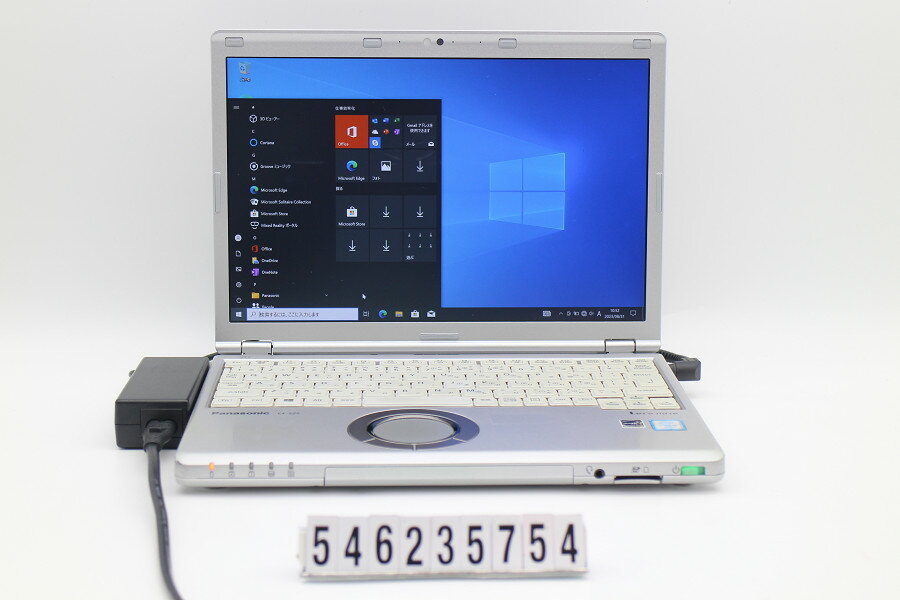 【ジャンク品】Panasonic CF-SZ5ADYMS Core i5 6300U 2.4GHz/8GB/256GB(SSD)/Win10 キー黄ばみ、割れ【中古】【20230905】