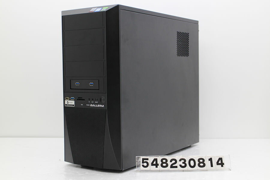 THIRDWAVE GALLERIA ZV Core i7 9700K 3.6GHz/16GB/500GB(SSD)+2TB/Win10/GeForce RTX2060 USB不良【中古】【20230922】