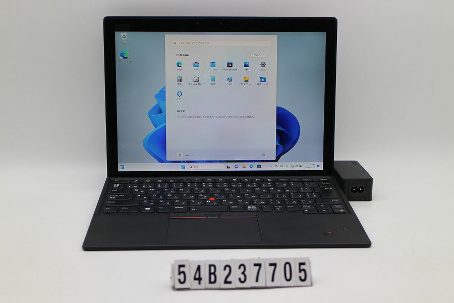 【ジャンク品】Lenovo ThinkPad X1 Tablet Gen3 Core i7 8550U 1.8GHz/16GB/256GB(SSD)/Win11【中古】【20240229】