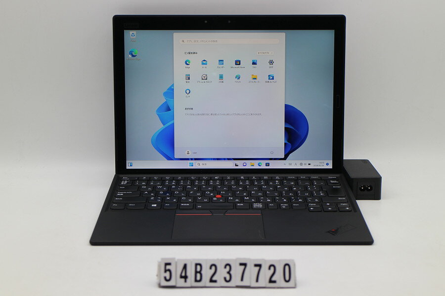 Lenovo ThinkPad X1 Tablet Gen3 Core i7 8550U 1.8GHz/16GB/256GB(SSD)/13W/(3000x2000) タッチパネル/Win11【中古】【20240229】