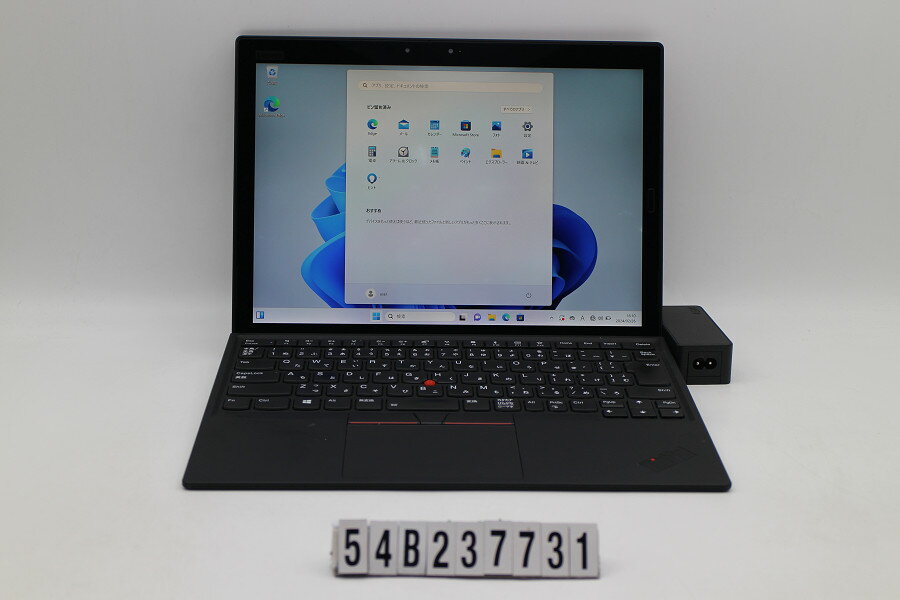 【ジャンク品】Lenovo ThinkPad X1 Tablet Gen3 Core i7 8550U 1.8GHz/16GB/256GB(SSD)/Win11【中古】【20240229】