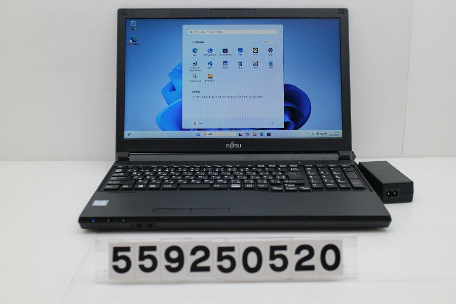 乐天商城 - 富士通 LIFEBOOK A579/A Core i3 8145U 2.1GHz/8GB/256GB(SSD)/Multi/15.6W/FWXGA(1366x768)/Win11 画面シミあり【中古】【20260313】