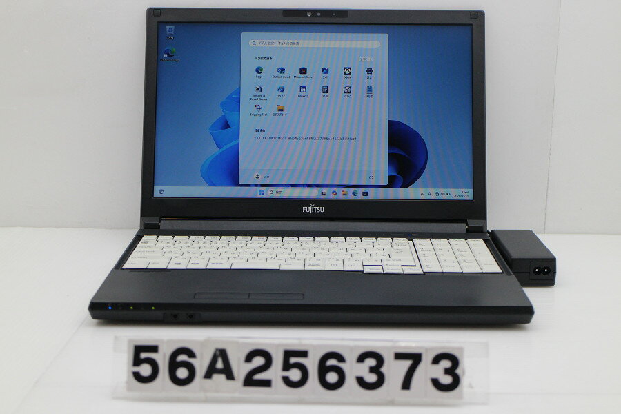 HITACHI - 富士通 LIFEBOOK A5510/FX Core i5 10210U 1.6GHz/8GB/256GB(SSD)/Multi/15.6W/FWXGA(1366x768)/Win11 外装黄ばみあり【中古】【20260313】